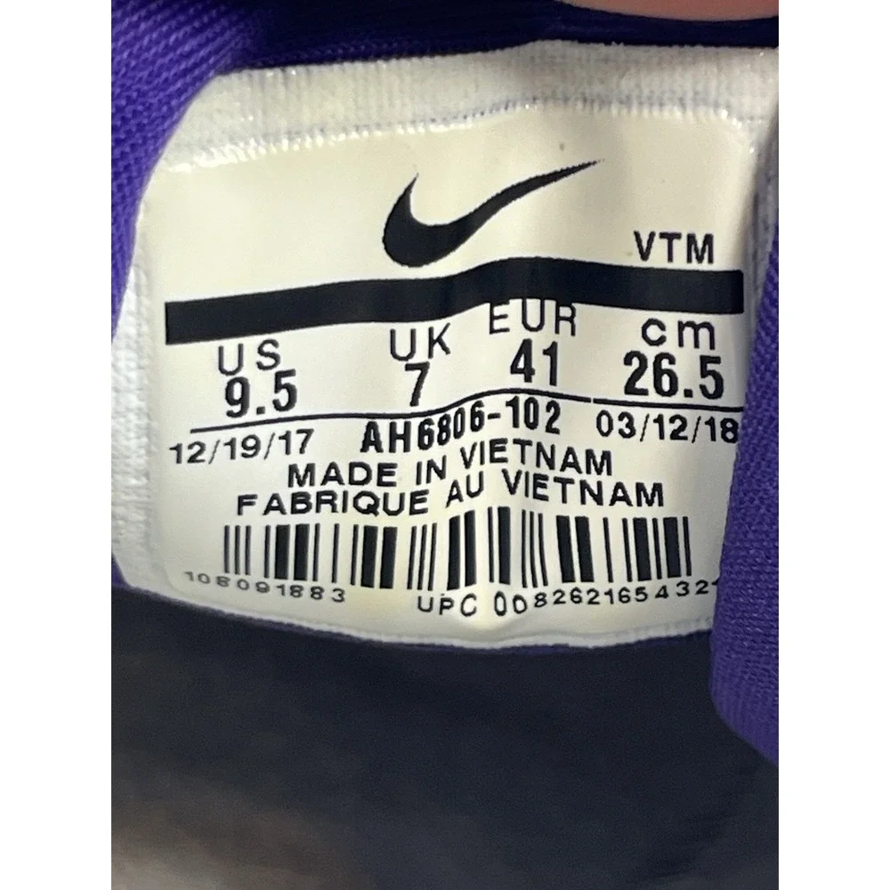 Nike Air Max 97 Ultra 17 SE Women's Size 9.5 Grape W AH6806-102 2018